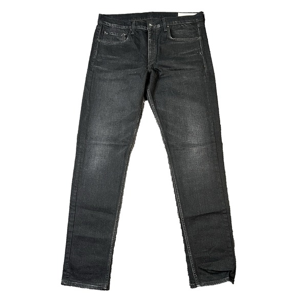 rag & bone Other - Rag & Bone Men's Jeans 34 Fit 1 Extra Slim DEVON Black Stretch Denim Cotton Pant